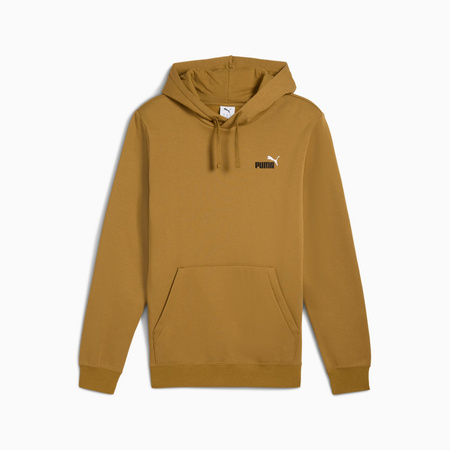 Bluza z kapturem męska Puma ESS 2 COLOR SMALL NO.1 LOGO FL brązowa 68471869
