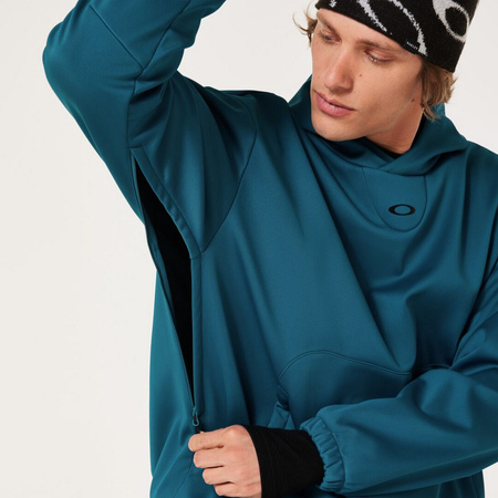 Bluza z kapturem męska Oakley SOLAR RAIL niebieska FOA406119-6NB