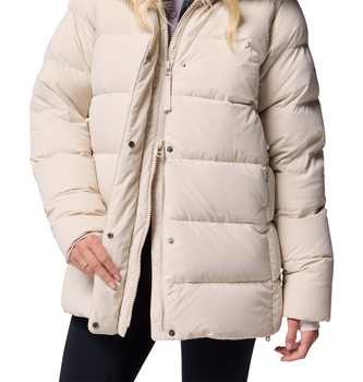 Kurtka puchowa damska Columbia AMAZE PUFF beżowa 2133703278