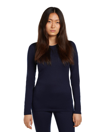 Longsleeve termiczny damski Icebreaker 200 OASIS granatowy IB104375401