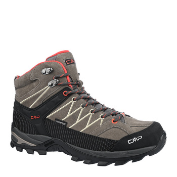 Buty trekkingowe męskie CMP RIGEL MID WP brązowe 3Q12947-09PT