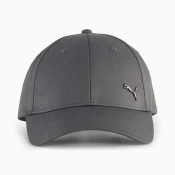 Czapka z daszkiem unisex Puma ESS METAL BB szara 02599409