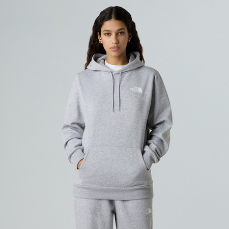 Bluza z kapturem damska The North Face SIMPLE DOME szara NF0A89EYDYX