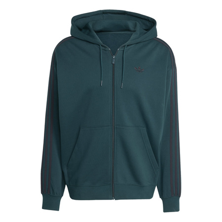 Bluza z kapturem męska adidas ADICOLOR zielona JX1549