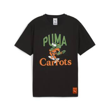 Koszulka męska Puma X CARROTS GRAPHIC czarna 62744301