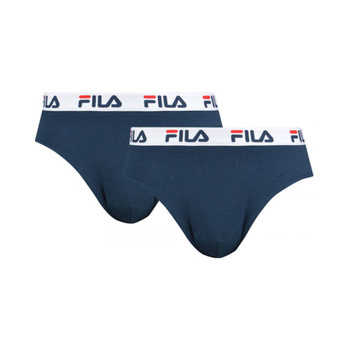 Slipy męskie Fila BRIEF 2-PACK granatowe FU5015/2