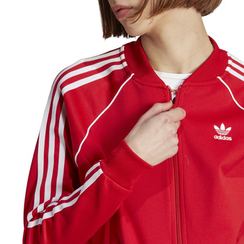 Bluza dresowa damska adidas ADICOLOR CLASSICS SST czerwona IK4032