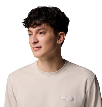 Longsleeve męski Columbia PLANETARY POINT beżowy 2144571278