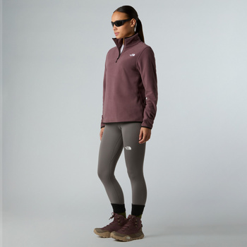 Polar damski The North Face GLACIER FLEECE 1/4 ZIP fioletowy NF0A8D2JBQ7