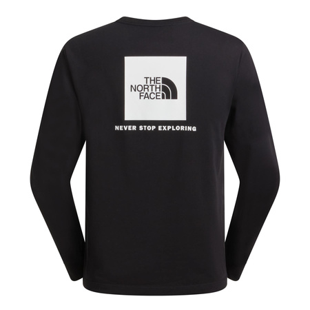 Longsleeve męski The North Face EVOLUTION BOX NSE czarny NF0A8B68KY4