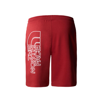 Spodenki męskie The North Face GRAPHIC bordowe NF0A3S4FPOJ