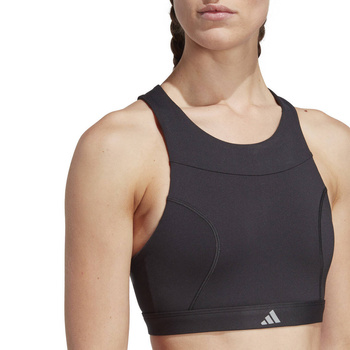 Stanik sportowy damski adidas RUNNING czarny HS7258