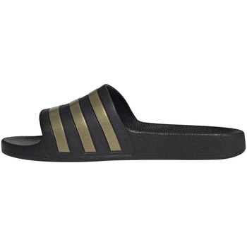 Klapki unisex adidas ADILETTE AQUA SLIDES czarne EG1758