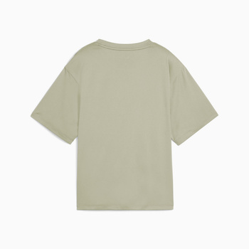 Koszulka damska Puma TAD ESSENTIAL RELAXED zielona 52713982