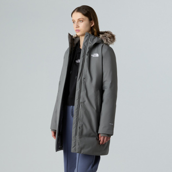 Kurtka z kapturem damska The North Face ARCTIC szara NF0A84J20UZ