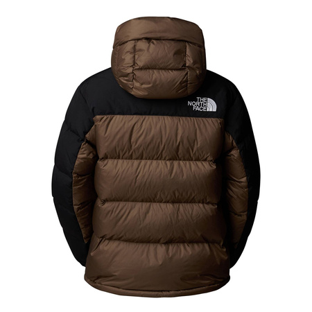 Kurtka z kapturem damska The North Face HMLYN DOWN brązowa NF0A4R2W5EX