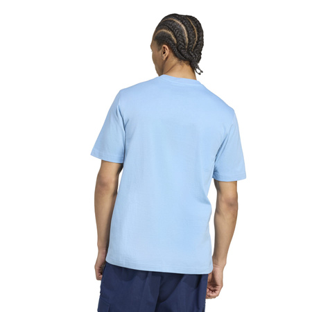 Koszulka męska adidas TREFOIL ESSENTIALS niebieska JV5939