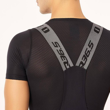Spodenki rowerowe męskie Oakley GRIDSKIN BIBSHORT Q36.5 czarne FOA405952-02E