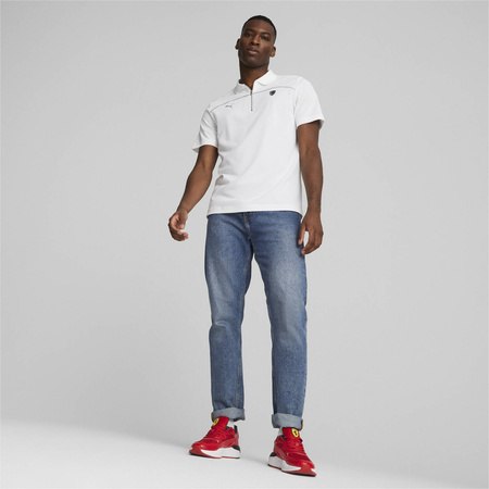 Koszulka polo męska Puma FERRARI STYLE biała 53833004