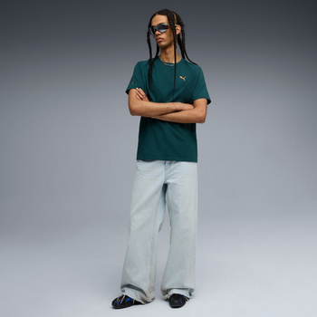 Koszulka męska Puma PUMATECH POCKET zielona 62967375