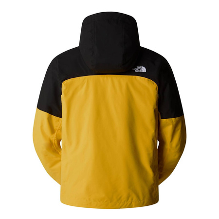 Parka wodoodporna męska The North Face MONO TRICLIMATE żółta NF0A88WAZU3