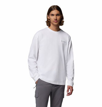 Longsleeve męski Columbia BLACK BUTTE biały 2137071100