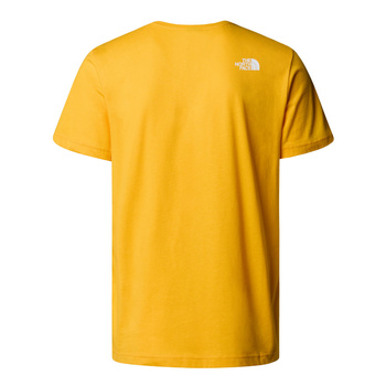 Koszulka męska The North Face S/S NEVER STOP EXPLORING żółta NF0A87NS56P