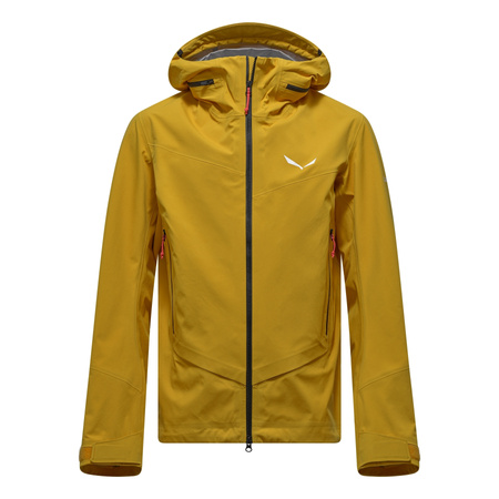 Kurtka wodoodporna męska Salewa ORTLES żółta 00-0000029180_2190