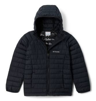 Kurtka puchowa dziewczęca Columbia POWDER LITE II czarna 2090043010