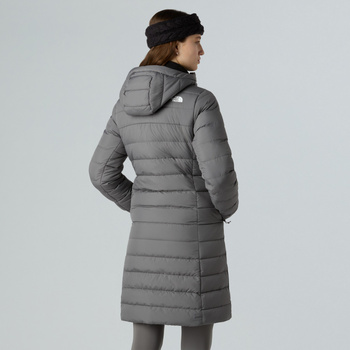 Kurtka z kapturem damska The North Face ACONCAGUA szara NF0A88TA0UZ