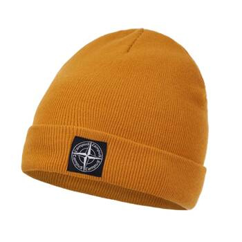 Czapka zimowa unisex Campus BEANIE żółta CAM-AW23-30Y