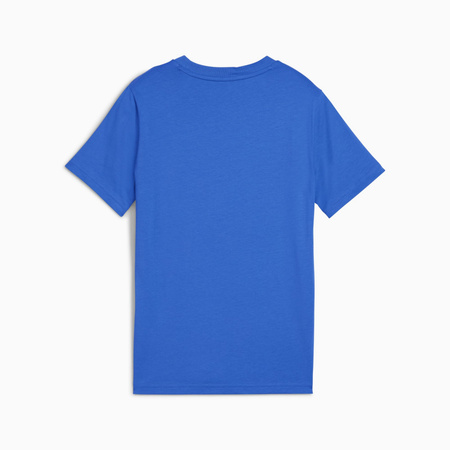 Koszulka chłopięca Puma ESS 2 COLOR SMALL NO.1 LOGO niebieska 68577913