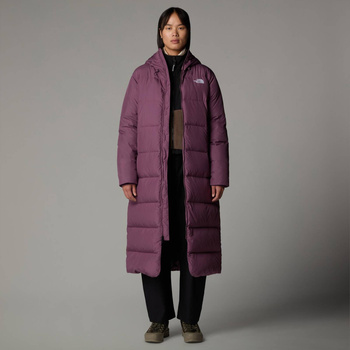 Parka puchowa damska The North Face TRIPLE C fioletowa NF0A84J41NI