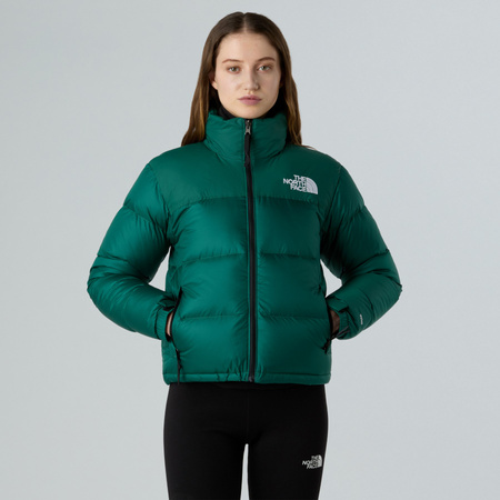 Kurtka puchowa damska The North Face 1996 RETRO NUPTSE zielona NF0A3XEO1KI