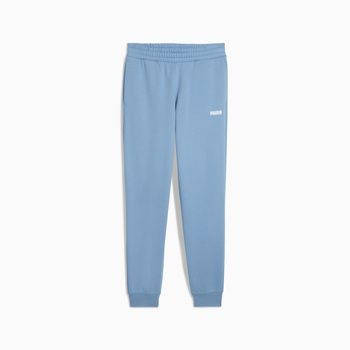 Spodnie dresowe męskie Puma ESS LOGO FL CL niebieskie 68678420