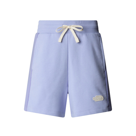 Spodenki damskie The North Face TERRY RELAXED fioletowe NF0A8C270VI