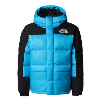 Kurtka z kapturem chłopięca The North Face HMLYN DOWN SHORT niebieska NF0A88UYD7R
