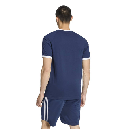 Koszulka męska adidas 3S RINGER granatowa KF0419
