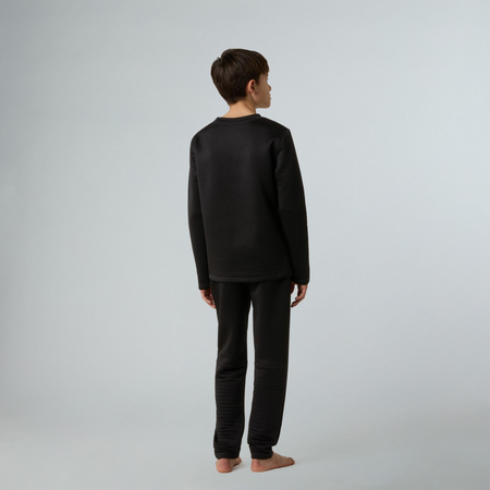 Komplet termiczny dziecięcy The North Face DOTKNIT THERMAL czarny NF0A88VCJK3