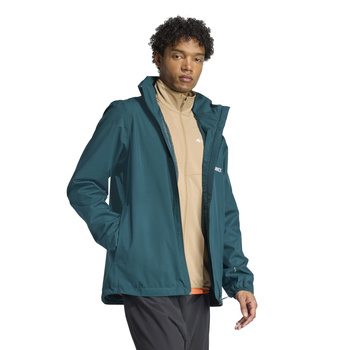 Kurtka wodoodporna męska adidas MULTI ESSENTIALS zielona JY0478