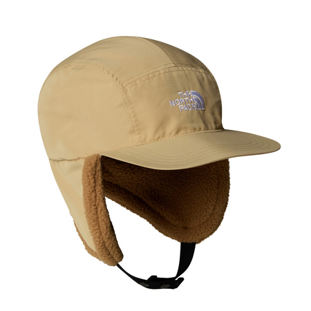 Czapka uszatka unisex The North Face YUMIORI TRAPPER beżowa NF0A8CHUWK2