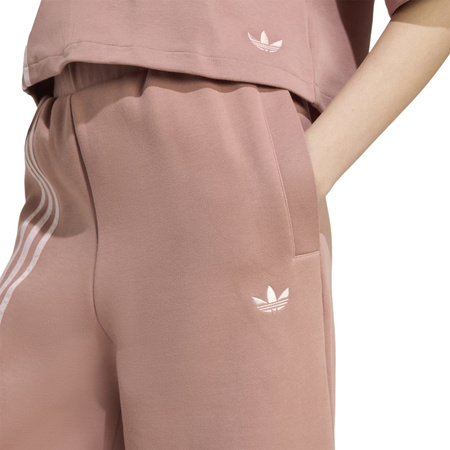 Spodnie dresowe damskie adidas 3 STRIPES różowe JW3621