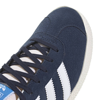 Buty sportowe dziecięce adidas GAZELLE J granatowe IG1695