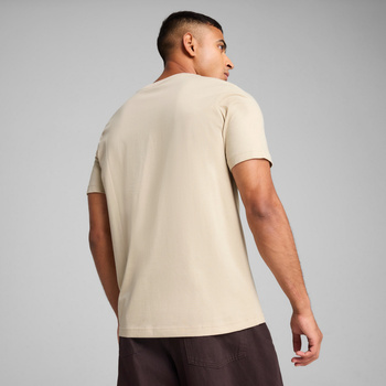 Koszulka męska Puma PUMATECH GRAPHIC beżowa 68460768
