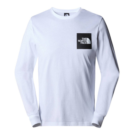 Longsleeve męski The North Face L/S FINE białe NF0A87NCFN4