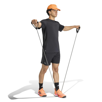 Spodenki treningowe męskie adidas TECH ESSENTIALS 3-STRIPES czarne KE9870