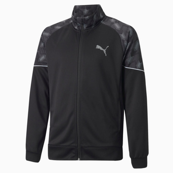 Bluza chłopięca Puma ACTIVE SPORTS POLY FZ czarna 67008101