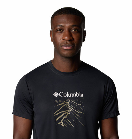 Koszulka treningowa męska Columbia ZERO RULES czarna 2118541011