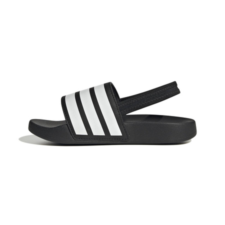 Klapki dziecięce adidas ADILETTE ESTRAP I czarne JR5328