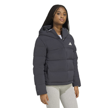 Kurtka puchowa damska adidas HELIONIC czarna JN2086